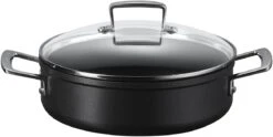 Le Creuset Provencaalse Hapjespan Les Forgées TNS - ø 30 Cm / 6.8 Liter - Standaard Anti-aanbaklaag