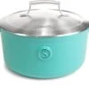 Saveur Selects Braadpan Voyage - Saveur Blue - ø 25 Cm / 4.7 Liter - Geëmailleerde Anti-aanbaklaag -Le Creuset Winkel 1 1 18