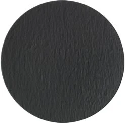 Villeroy & Boch Pizzabord Manufacture Rock - Zwart - ø 31.5 Cm