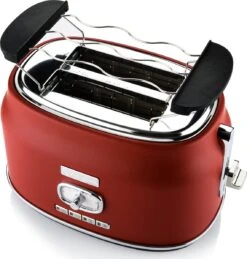 Westinghouse Retro Waterkoker + Broodrooster 2 Sleuven + Blender - Rood -Le Creuset Winkel 1143x1200