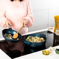 Westinghouse Pannenset Performance - Blauw - 8 Pannen - Complete Pannenset - Inductie En Alle Andere Warmtebronnen -Le Creuset Winkel 1200x1200 106