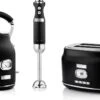 Westinghouse Retro Waterkoker + Broodrooster 2 Sleuven + Staafmixer - Zwart -Le Creuset Winkel 1200x765 1