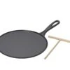 Le Creuset Pannenkoekenpan Tradition - Mat Zwart - ø 27 Cm -Le Creuset Winkel 20136270000460 1