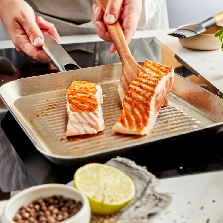 Demeyere Grillpan Specialties 3 24 X 24 Cm 5 Demeyere Grillpan Specialties 3 24 X 24 Cm - Afbeelding 3