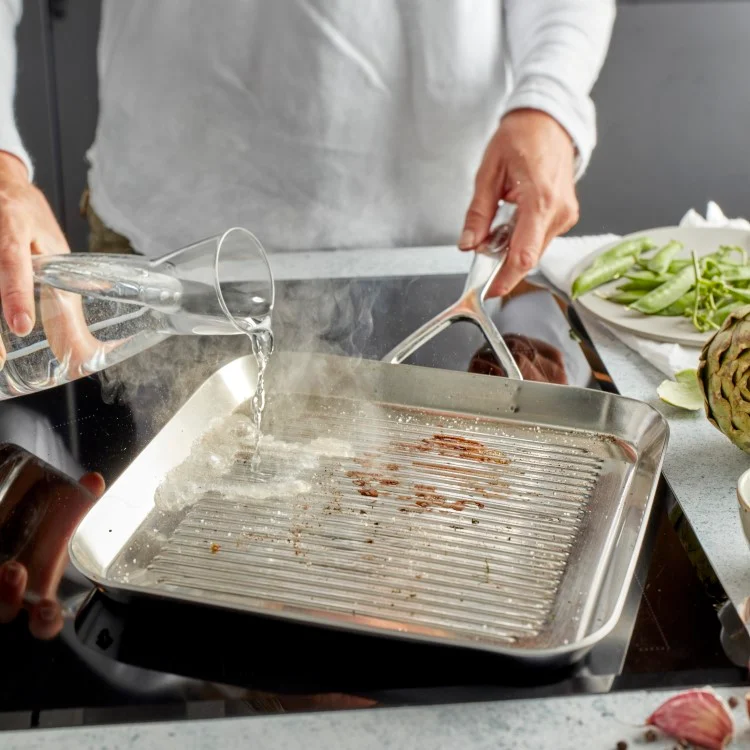 Demeyere Grillpan Specialties 3 24 X 24 Cm 6 Demeyere Grillpan Specialties 3 24 X 24 Cm - Afbeelding 4