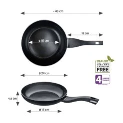 Berndes Koekenpan B.Green - ø 24 Cm - Standaard Anti-aanbaklaag -Le Creuset Winkel 34987 Product 1920x19205B15D