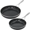 Demeyere Koekenpannenset Alu Industry 3 - Ceraforce - ø 24 + 28 Cm - Keramische Anti-aanbaklaag -Le Creuset Winkel 40851 466 0 01