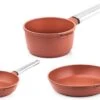 Westinghouse Pannenset Performance (Koekenpan ø 24 En 28 Cm + Steelpan ø 18 Cm) - Rood - Inductie En Alle Andere Warmtebronnen -Le Creuset Winkel 550x318