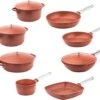 Westinghouse Pannenset Performance - Rood - 8 Pannen - Complete Pannenset - Inductie En Alle Andere Warmtebronnen -Le Creuset Winkel 550x488