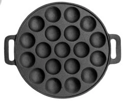 Sareva Poffertjespan - Gietijzer - ø 24 Cm - 19 Poffertjes 9 Sareva Poffertjespan - Gietijzer - ø 24 Cm - 19 Poffertjes -Le Creuset Winkel 7061112070186 1