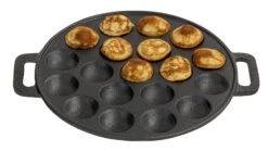 Sareva Poffertjespan - Gietijzer - ø 24 Cm - 19 Poffertjes