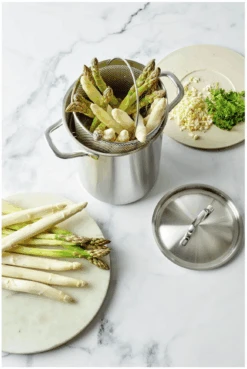 Demeyere Aspergepan / Pastapan Specialties 3 - ø 16 Cm / 4.5 Liter 12 Demeyere Aspergepan / Pastapan Specialties 3 - ø 16 Cm / 4.5 Liter -Le Creuset Winkel 750065453