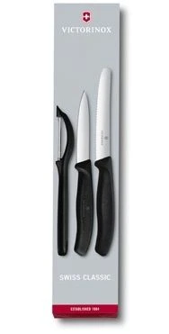 Victorinox Messenset Swiss Classic - Zwart - 3-delig 7 Victorinox Messenset Swiss Classic - Zwart - 3-delig - Afbeelding 5