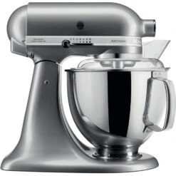 KitchenAid Keukenmachine Artisan - Kantelbare Kop - Contour Zilver - 4.8 Liter - 5KSM175PSECU