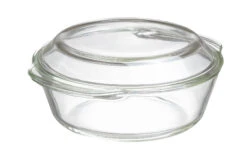 Sareva Ovenschaal Met Deksel - Hittebestendig Glas - ø 21.5 Cm / 2 Liter 10 Sareva Ovenschaal Met Deksel - Hittebestendig Glas - ø 21.5 Cm / 2 Liter -Le Creuset Winkel 8720364451905
