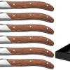 Jay Hill Steakmessen Laguiole - Rozenhout - 6 Stuks -Le Creuset Winkel 8720364453466