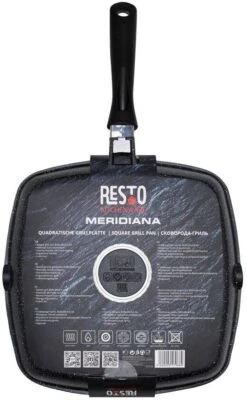 Resto Kitchenware Grillpan Meridiana - 28 X 28 Cm - Standaard Anti-aanbaklaag 15 Resto Kitchenware Grillpan Meridiana - 28 X 28 Cm - Standaard Anti-aanbaklaag -Le Creuset Winkel 93406.4260403579664.ver04