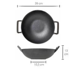 Blackwell Wokpan / Wadjan - Gietijzer - ø 32 Cm - Zonder Anti-aanbaklaag -Le Creuset Winkel Asset 32@2x 80 1