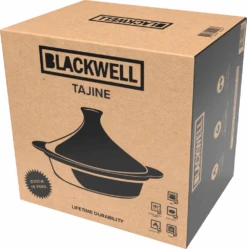 Blackwell Tajine Gietijzer - Zwart - ø 30 Cm / 3 Liter 15 Blackwell Tajine Gietijzer - Zwart - ø 30 Cm / 3 Liter -Le Creuset Winkel BoxRED TAJINE Package New 1