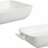 BonBistro Ovenschaal Yong Squito - 16 X 16 X 5 Cm / 940 Ml - Wit - 2 Stuks -Le Creuset Winkel CL productafbeeldingen 2024 06 04T112758.615 1