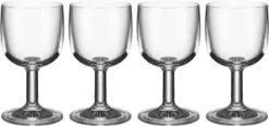 Alessi Champagneglazen Glass Family - AJM29/2 - 200 Ml - 4 Stuks - Door Jasper Morrison