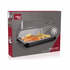 Vacu Vin Koelhoudplaat Active Cool Plate - Zwart 9 Vacu Vin Koelhoudplaat Active Cool Plate - Zwart -Le Creuset Winkel CoolPlate Packshot VV9