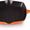 Le Creuset Grillpan Signature - Oranjerood - 26 X 26 Cm - Geëmailleerde Anti-aanbaklaag -Le Creuset Winkel LC 20190716 HL PS FS 20183260900422 002