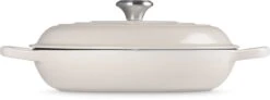 Le Creuset Braadpan Signature - Campagnard - Meringue - ø 30 Cm / 3.5 Liter -Le Creuset Winkel Le Creuset LC 20220726 HL PS FS 21180307164430 003