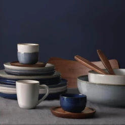 ASA Selection Mok Saisons Denim 250 Ml -Le Creuset Winkel Saisons midbluedenimsand 2