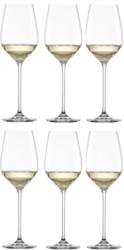 Schott Zwiesel Wijnglazen Fortissimo - Set 18 Delig - Witte En Rode Wijnglazen & Gin Tonic Glazen 14 Schott Zwiesel Wijnglazen Fortissimo - Set 18 Delig - Witte En Rode Wijnglazen & Gin Tonic Glazen -Le Creuset Winkel Schott Zwiesel Witte Wijnglazen Fortissimo 420 ml 6 Stuks