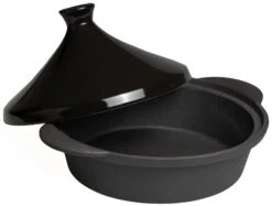 Blackwell Tajine Gietijzer - Zwart - ø 30 Cm / 3 Liter 14 Blackwell Tajine Gietijzer - Zwart - ø 30 Cm / 3 Liter -Le Creuset Winkel Tajine zwart groot 1