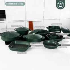 Westinghouse Braadpan Performance - Gracious Green - ø 24 Cm / 4.5 Liter -Le Creuset Winkel WCCC0095024SG 6