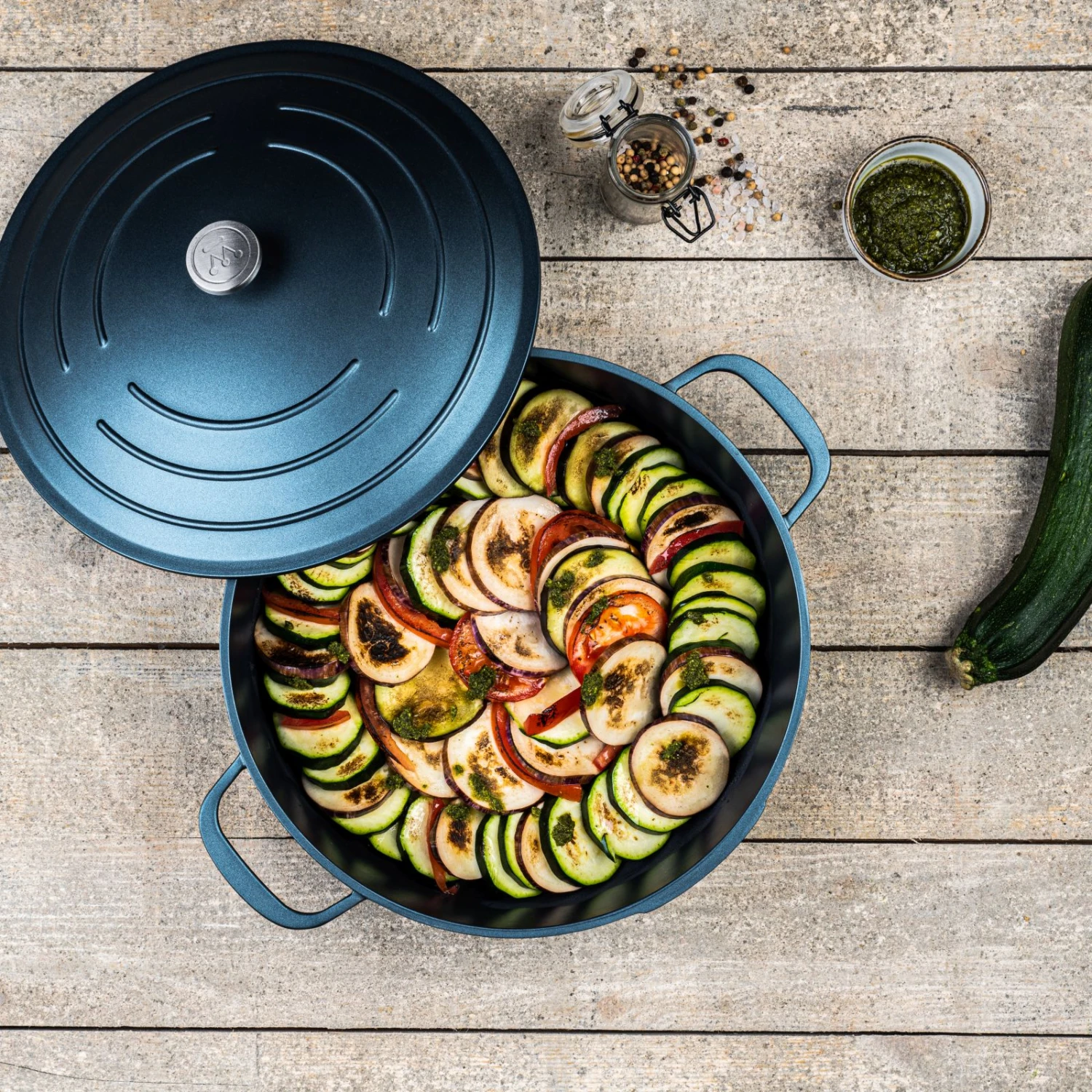 Westinghouse Hapjespan Performance - Bravery Blue - ø 32 Cm / 5.8 Liter - Standaard Anti-aanbaklaag 13 Westinghouse Hapjespan Performance - Bravery Blue - ø 32 Cm / 5.8 Liter - Standaard Anti-aanbaklaag - Afbeelding 11