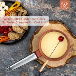 Westinghouse Steelpan Performance - Rebel Red - ø 18 Cm / 1.9 Liter -Le Creuset Winkel WCSP0095N18OR 2