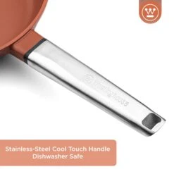 Westinghouse Steelpan Performance - Rebel Red - ø 18 Cm / 1.9 Liter -Le Creuset Winkel WCSP0095N18OR 5