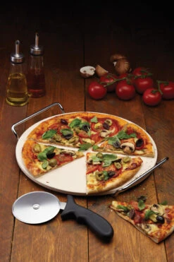 KitchenCraft Pizzasteen En Pizzames - 32 Cm -Le Creuset Winkel bhlofbyjsbxrepjvbmsk 77000