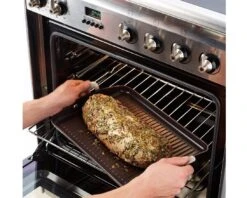 Valira Grillpan Aire Ceramic Met Handgrepen - 34 X 25 Cm - Keramische Anti-aanbaklaag -Le Creuset Winkel ceramic grill pan aire 12 1