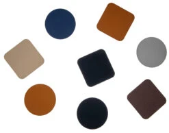 Jay Hill Onderzetters - Vegan Leer - Zwart - ø 10 Cm - 6 Stuks 8 Jay Hill Onderzetters - Vegan Leer - Zwart - ø 10 Cm - 6 Stuks -Le Creuset Winkel diversen 3 4