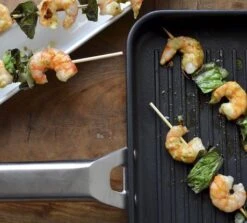 Valira Grillpan Aire Basics - Zwart - 28 X 28 Cm -Le Creuset Winkel grillpansfeerfoto2 1 1