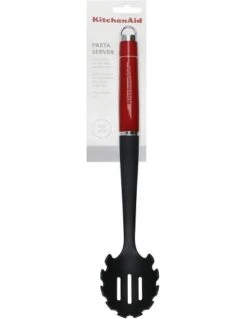 KitchenAid Spaghettilepel Core - Keizerrood -Le Creuset Winkel kitchenaid pasta server