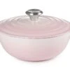 Le Creuset Braadpan Signature - Marmite - Shell Pink - ø 24 Cm / 3.1 Liter -Le Creuset Winkel le creuset braadpan marmite shell pink 24cm 1