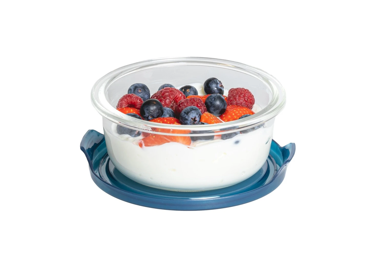 Sareva Vershoudbakje Cook & Fresh - Hittebestendig Glas - ø 15 Cm / 400 Ml 3 Sareva Vershoudbakje Cook & Fresh - Hittebestendig Glas - ø 15 Cm / 400 Ml