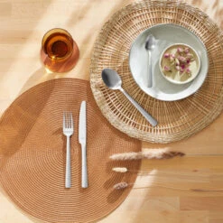 Amefa Koffielepels Ventura 6 Stuks -Le Creuset Winkel ventura bestekset 78 delig zilver ambiance 192400mdf1h94 2 4